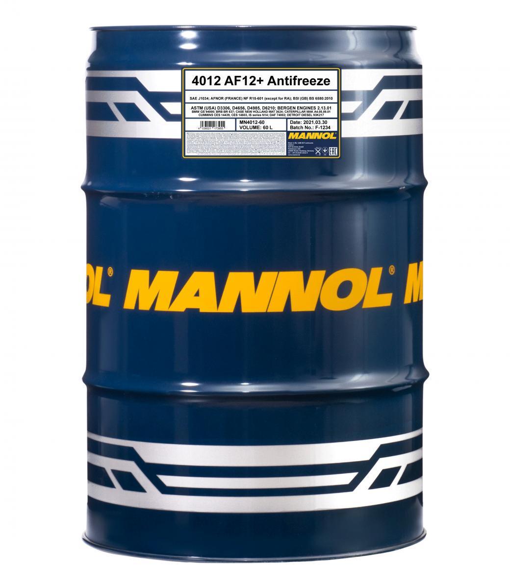 Антифриз Mannol AF12 + Longlife Antifreeze -40 ° C 60 л MN4012-60 Червоний (104247) Антифриз Mannol AF12 + Longlife Antifreeze -40 ° C 60 л MN4012-60 Червоний (104247)