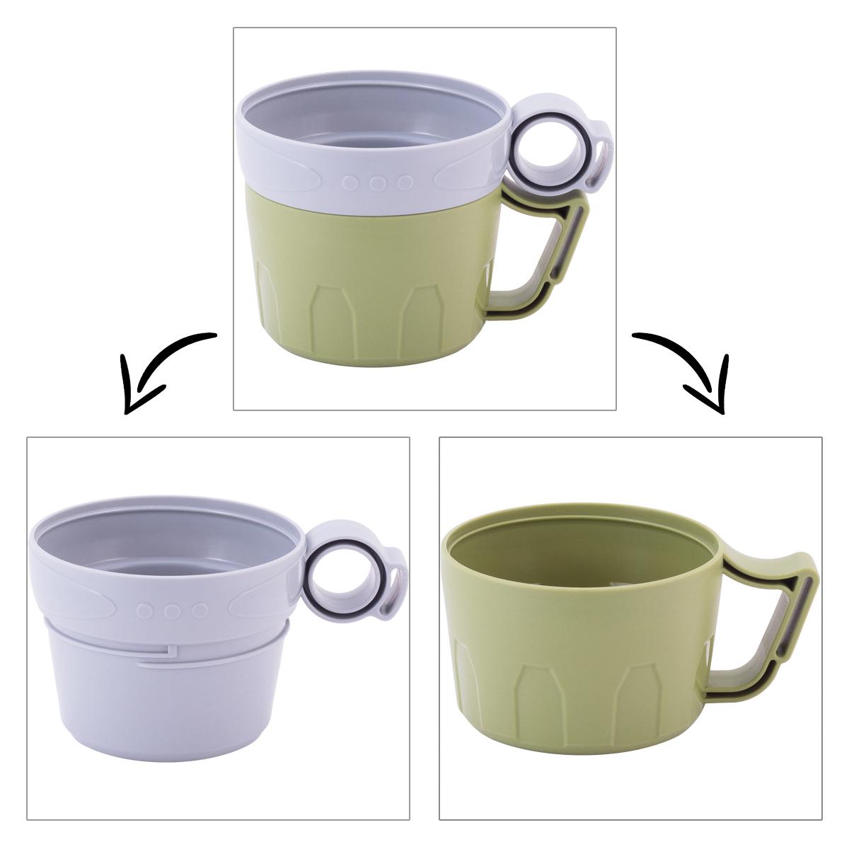 Термос Kamille Vizo 1000 мл зі скляною колбою Зелений (30411406) - фото 5