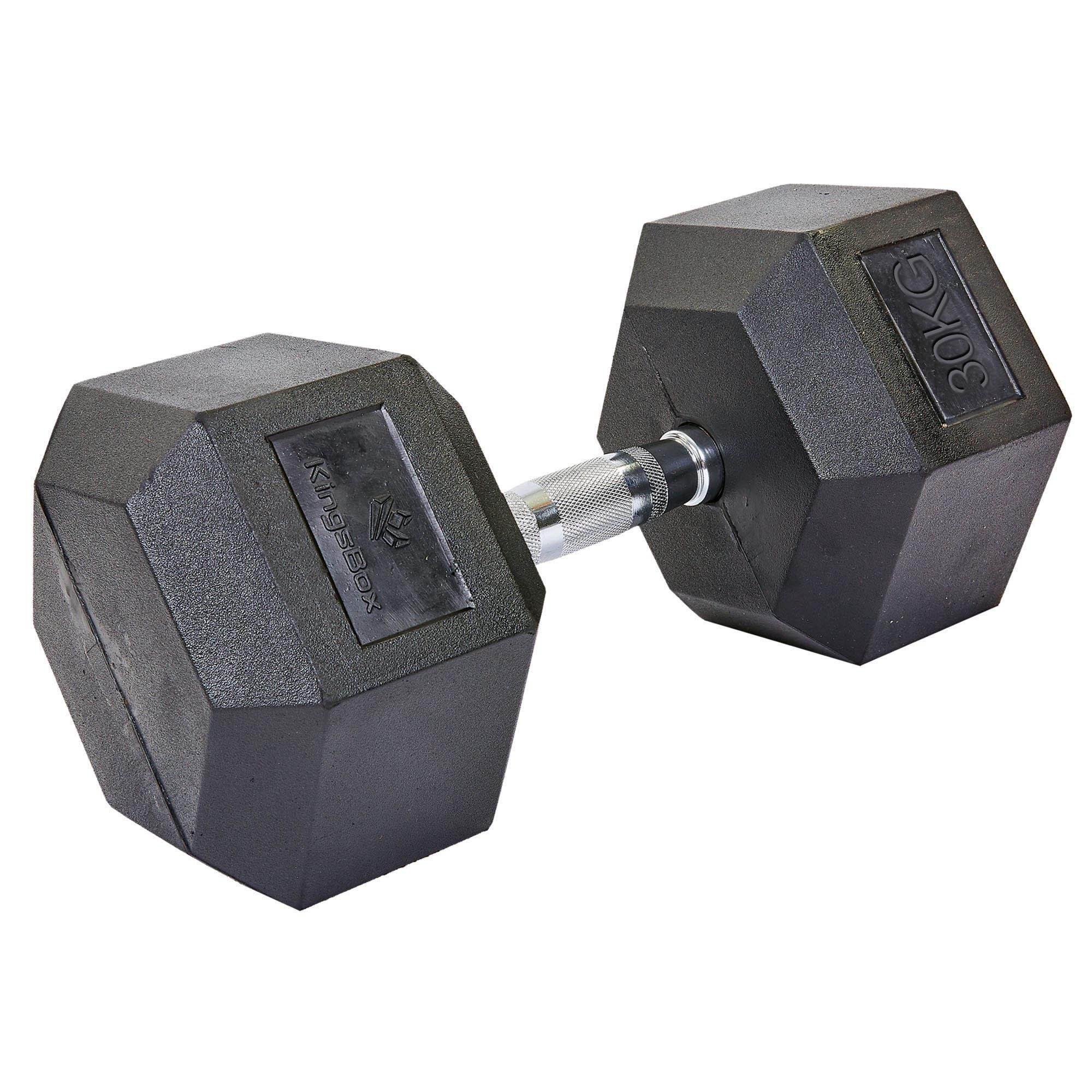 Гантель цельная Zelart SP-Planeta SC-8013-30 шестигранная 1 шт. 30 кг (DR002805)