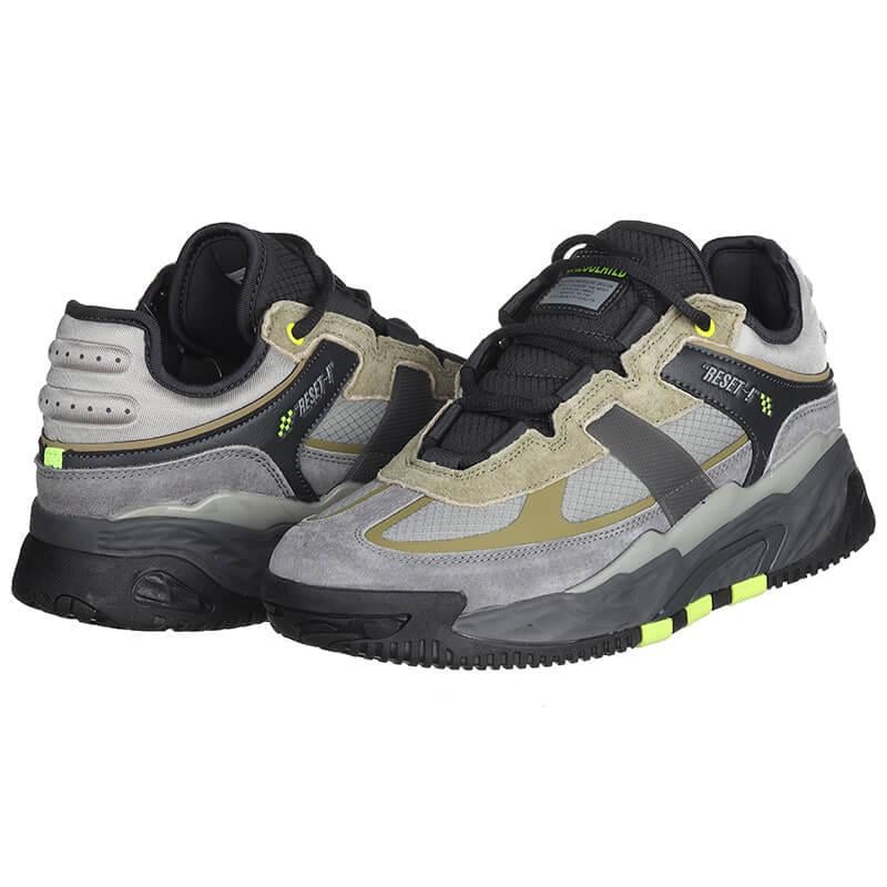 Кросівки чоловічі BaaS M7320-2c комбінований р. 42 Сірий (03286)