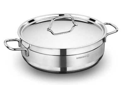 Кастрюля Korkmaz ALFA с крышкой 30х10 см 7,0 л (A1030)