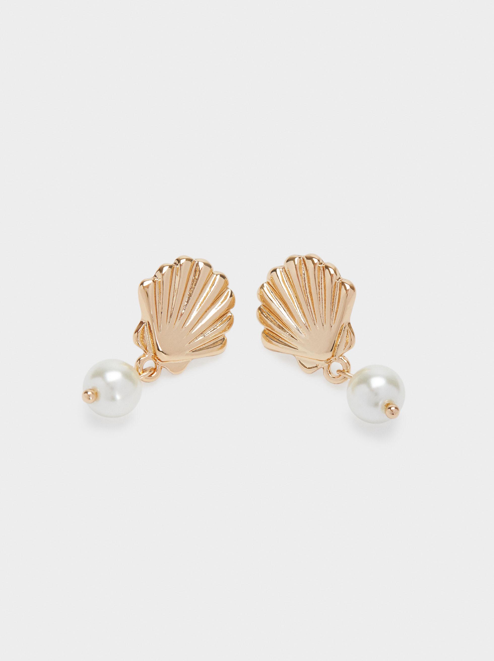 Жіночі сережки Parfois 178654 ONE Золотий