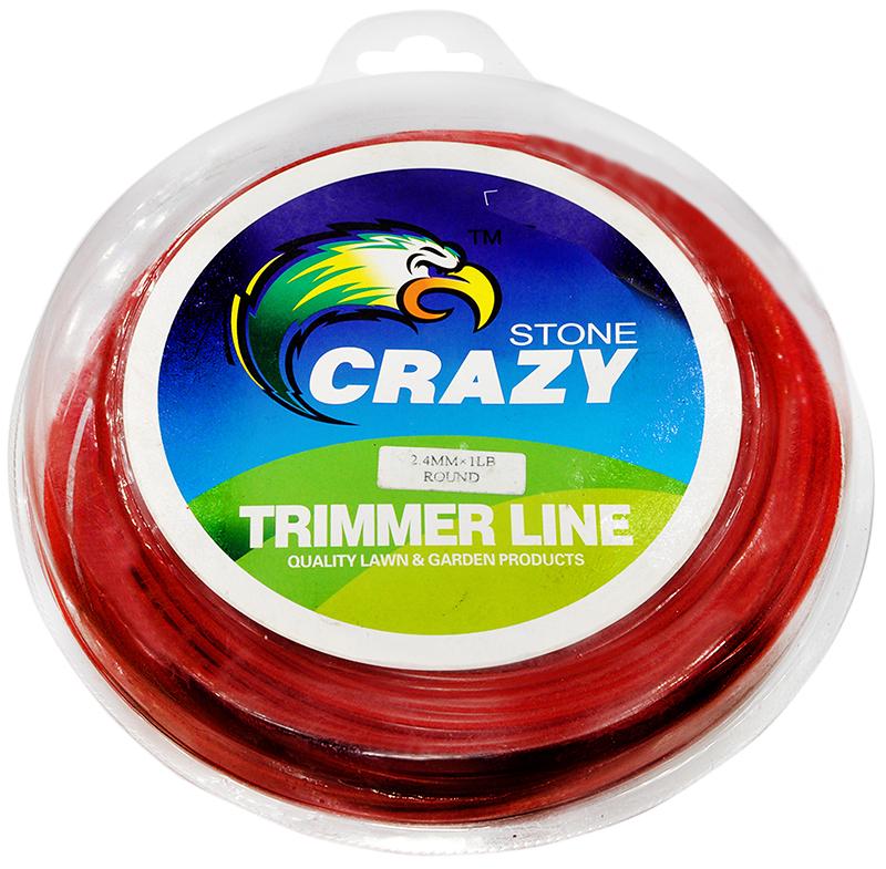 Леска триммера 2,4 мм круг 1 LB 87 м