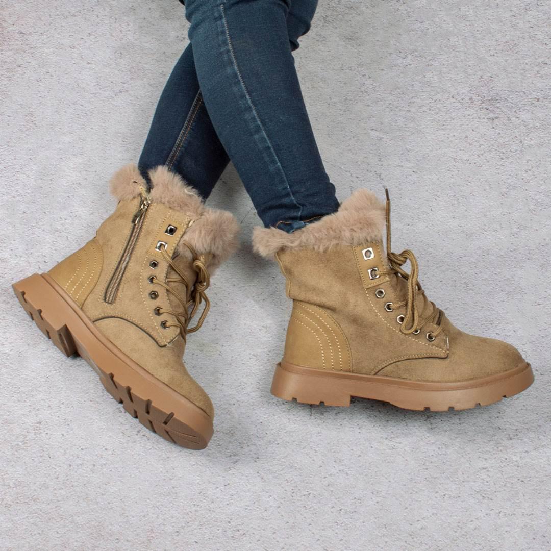 Ботинки женские зимние на меху 326064 р. 39 24,5 см