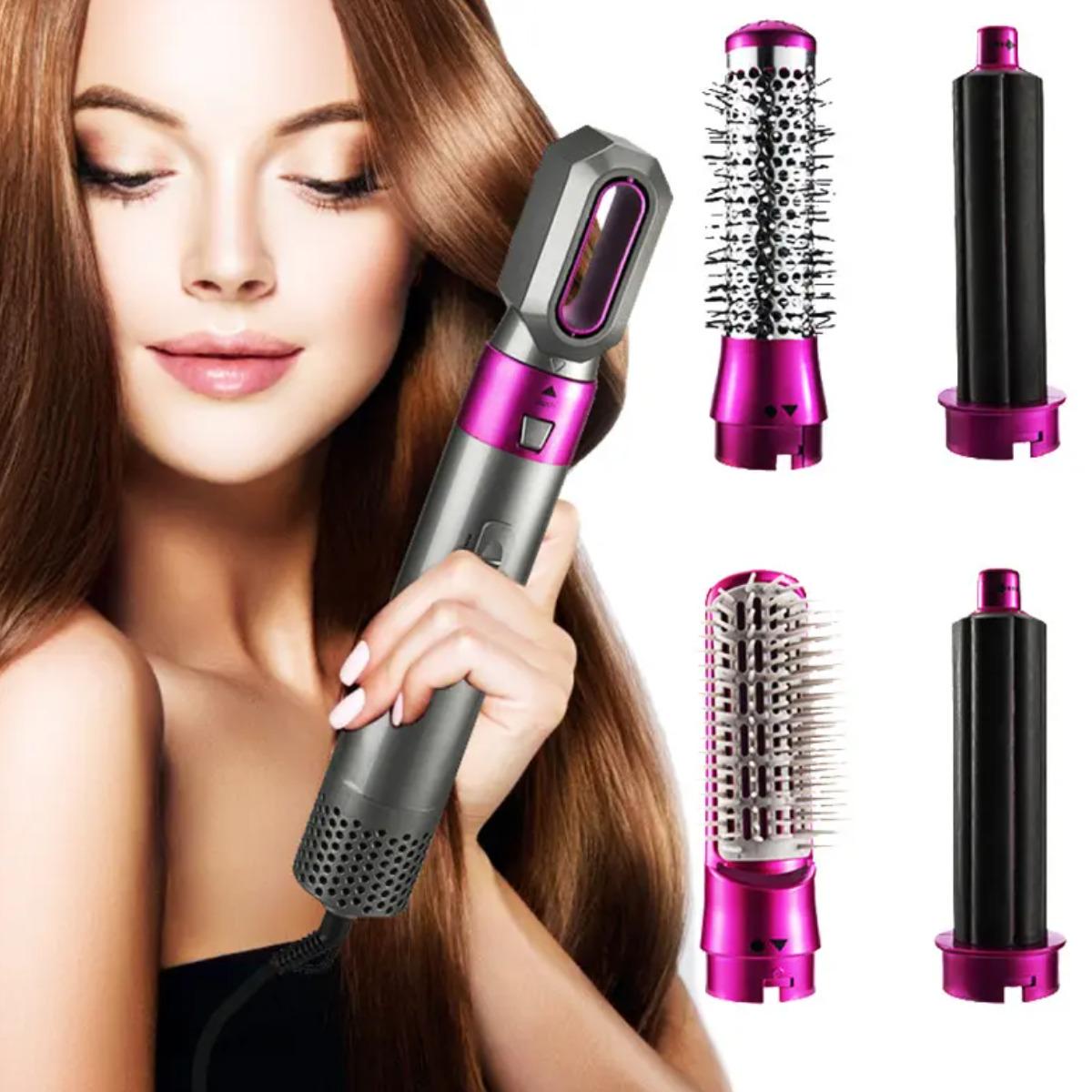 Фен-стайлер для укладання волосся Hair Brush Styler 5в1 у кейсі - фото 3