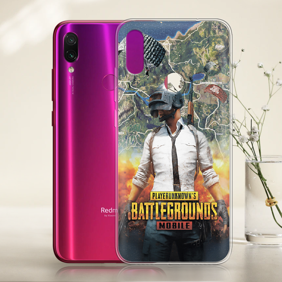 Чехол Boxface Xiaomi Redmi Note 7 PUBG Mobile Прозрачный силикон (36202-up2309-36202) - фото 2 Чехол Boxface Xiaomi Redmi Note 7 PUBG Mobile Прозрачный силикон (36202-up2309-36202) - фото 2