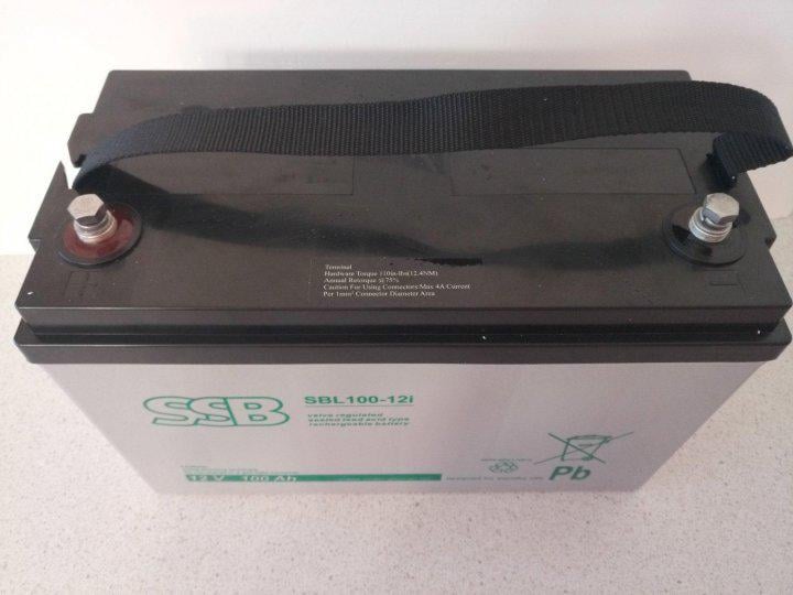 Акумуляторна батарея SSB AGM VLRA 12 V 100 Ah (SBL100-12i) - фото 2 Акумуляторна батарея SSB AGM VLRA 12 V 100 Ah (SBL100-12i) - фото 2