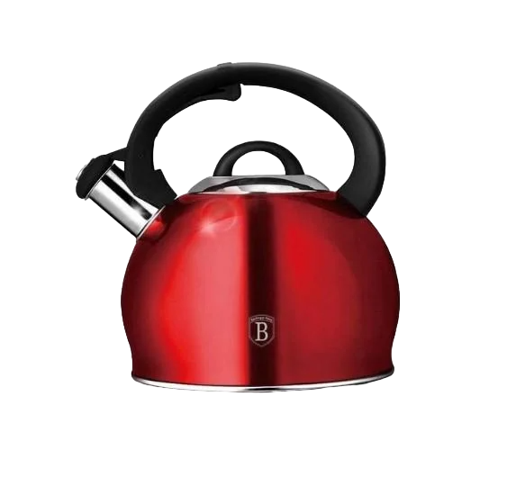 Чайник со свистком Metallic Line Burgundy Berlinger Haus нержавеющая сталь 3 л (55b76aa9)
