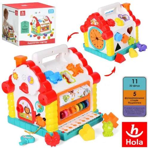 Интерактивная игра Теремок-сортер (9196-1) - фото 3 Интерактивная игра Теремок-сортер (9196-1) - фото 3