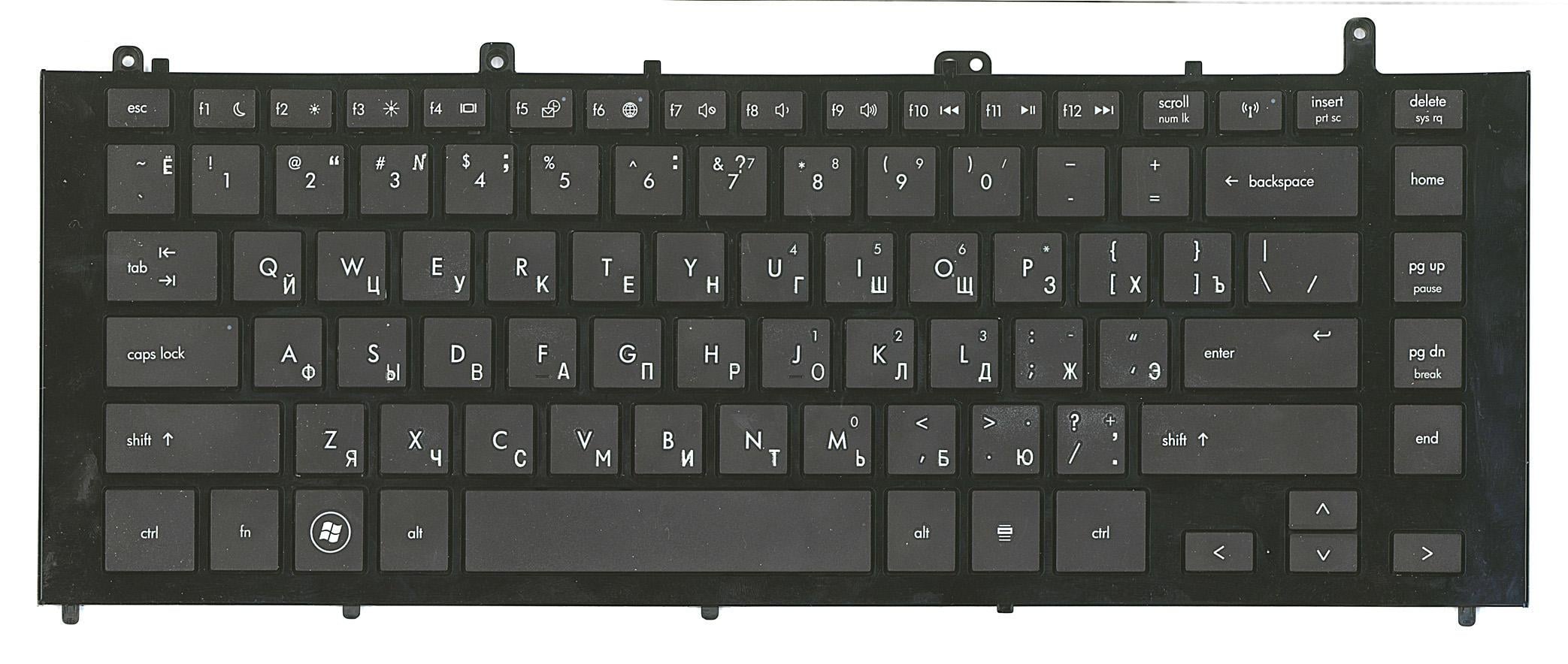 Клавиатура для ноутбука HP ProBook 4425S Black Frame Black