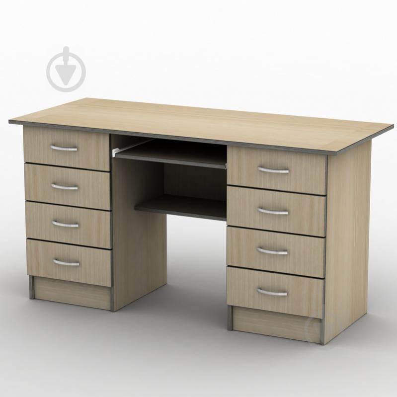 Письменный стол Тиса Мебель СП-28 Ш.-1400мм Г.-700мм Бук