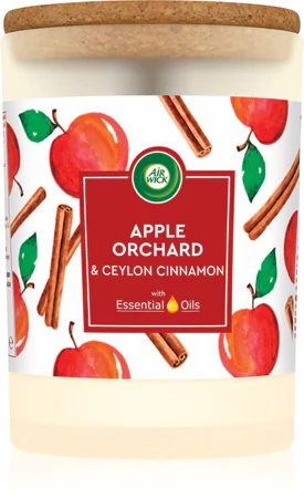 Свечи ароматические Air Wick с эфирными маслами Яблоко и корица (2534701407)