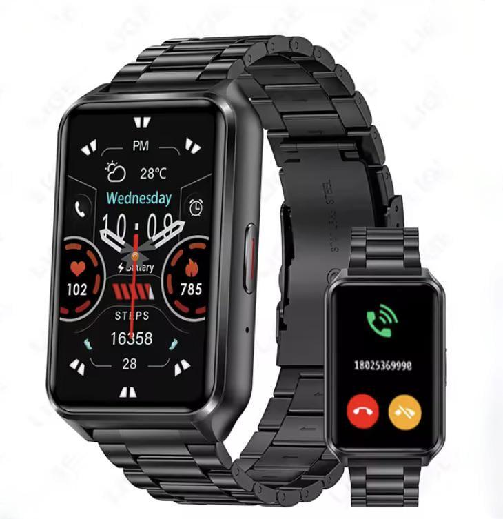 Смарт-часы Lige H37 PRO с тонометром Black — фото 2