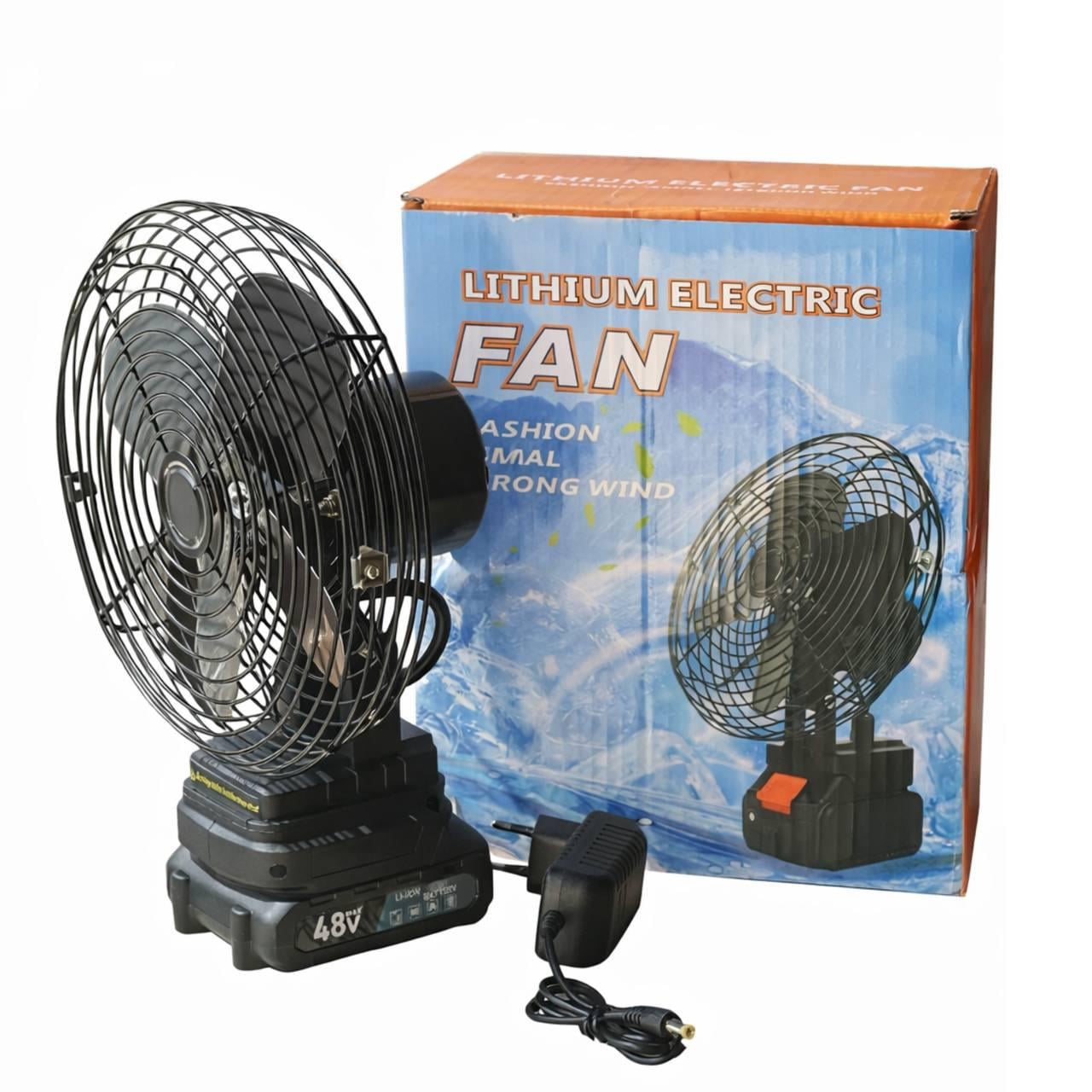 Вентилятор на аккумуляторе AND 0515 48 В Черный (c037533b) Вентилятор на аккумуляторе AND 0515 48 В Черный (c037533b)