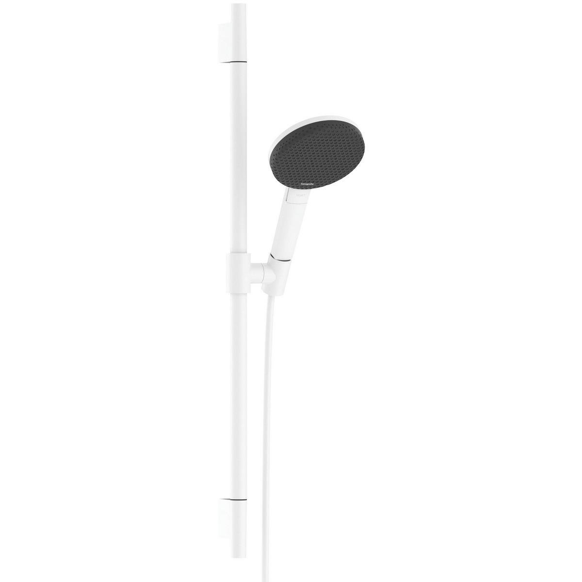 Душевой комплект со штангой Hansgrohe Raindance Alive EcoSmart 24602700 Белый (258155)