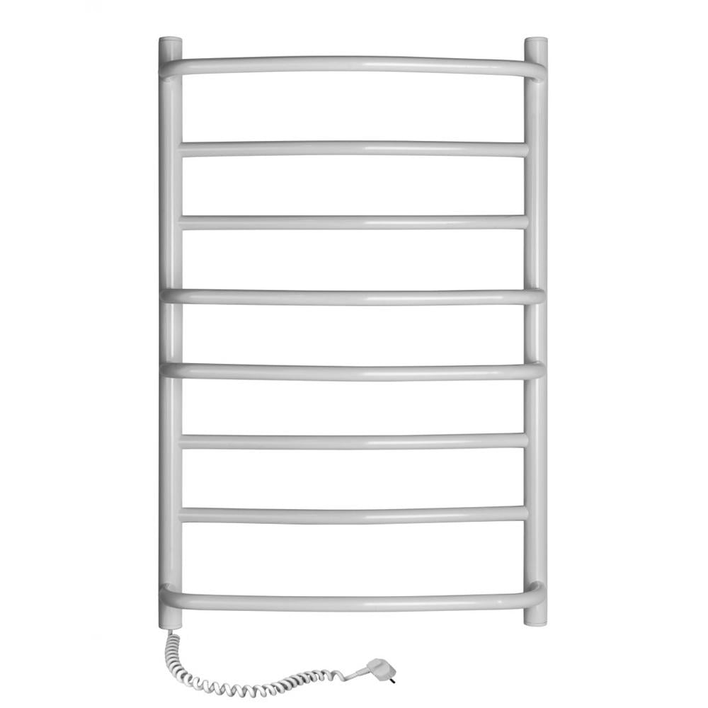 Полотенцесушитель электрический SANTAN Омега левосторонняя 530х800 мм Белый (29922281)