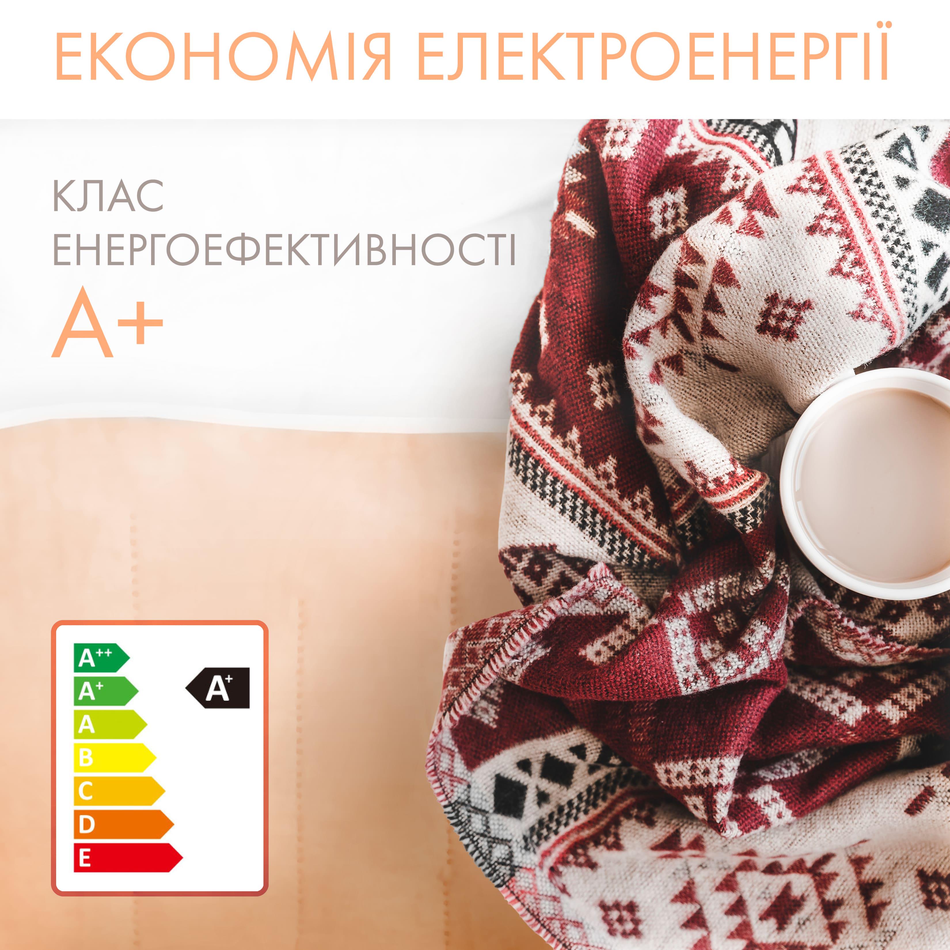 Електропростирадло Termosoft з підігрівом Kayfovo 120x160 см полуторка байка Персиковий (28906) - фото 4 Електропростирадло Termosoft з підігрівом Kayfovo 120x160 см полуторка байка Персиковий (28906) - фото 4