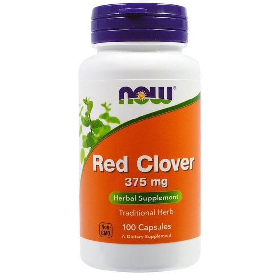 Червона конюшина NOW Foods Red Clover 375 мг 100 Caps