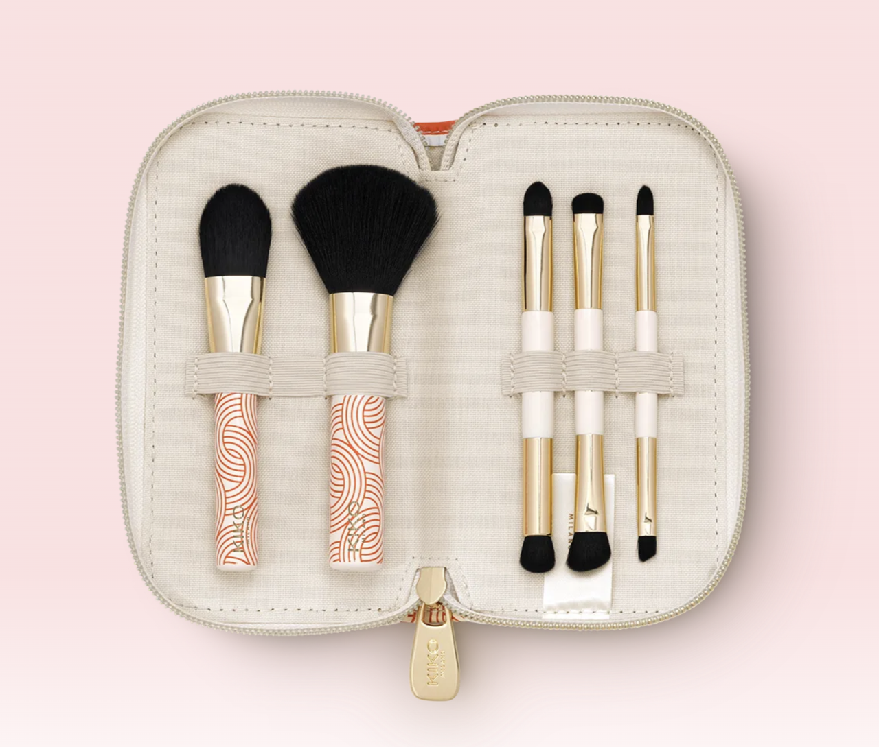 Щітки Kiko Milano Travel In Italian Style Travel Brush Set (18850316) - фото 2