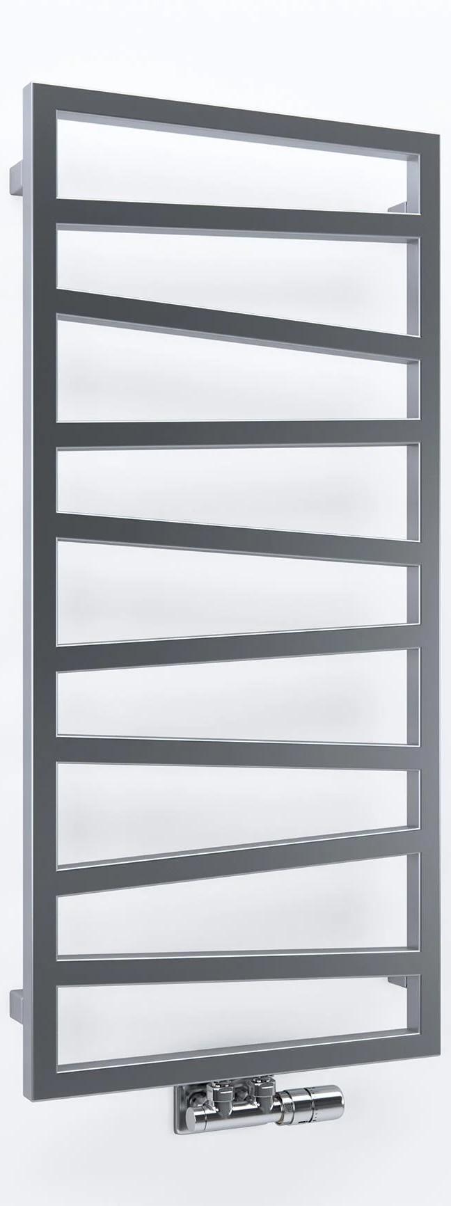Полотенцесушитель комбинированный Terma Zigzag Chrome ТЄН MOA с вентилем Integra 1070x500 мм (430)