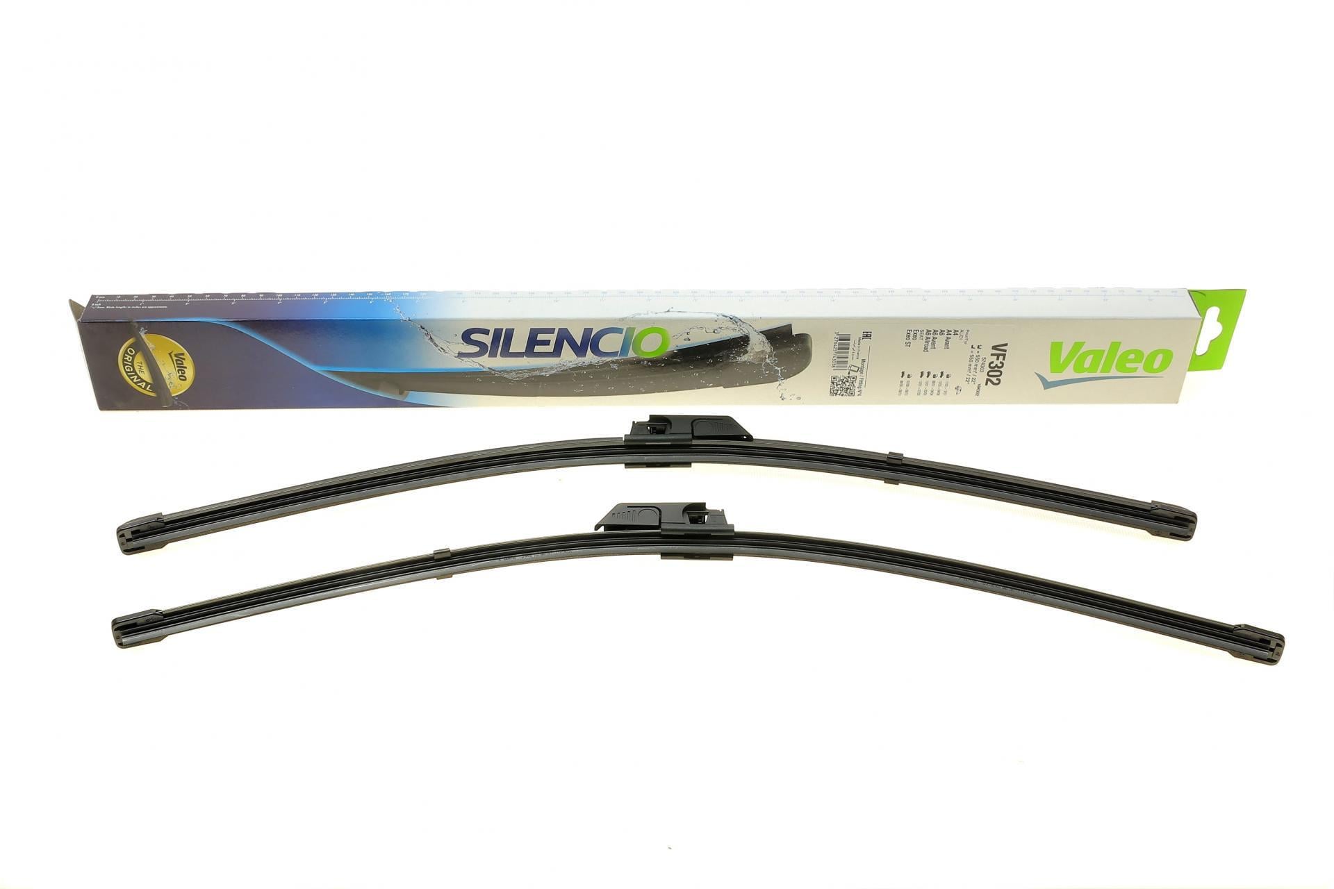 Щетки стеклоочистителя бескаркасные VALEO 550/550 мм для Audi A4/A6 97-08 (574303)
