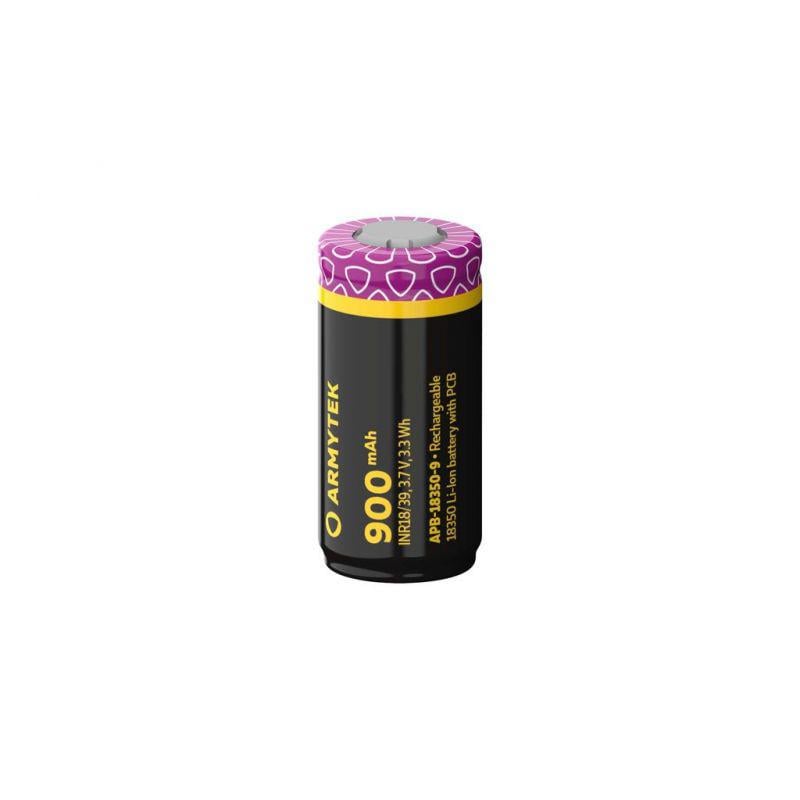 Аккумулятор Armytek 18350 Li-Ion 900 мАч защищен (35338872)