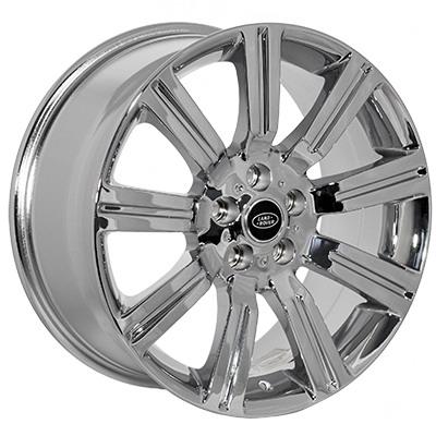 Диски автомобильные ZF TL9002 R20 W9.5 PCD5x120 ET50 DIA 72.6 Chrome