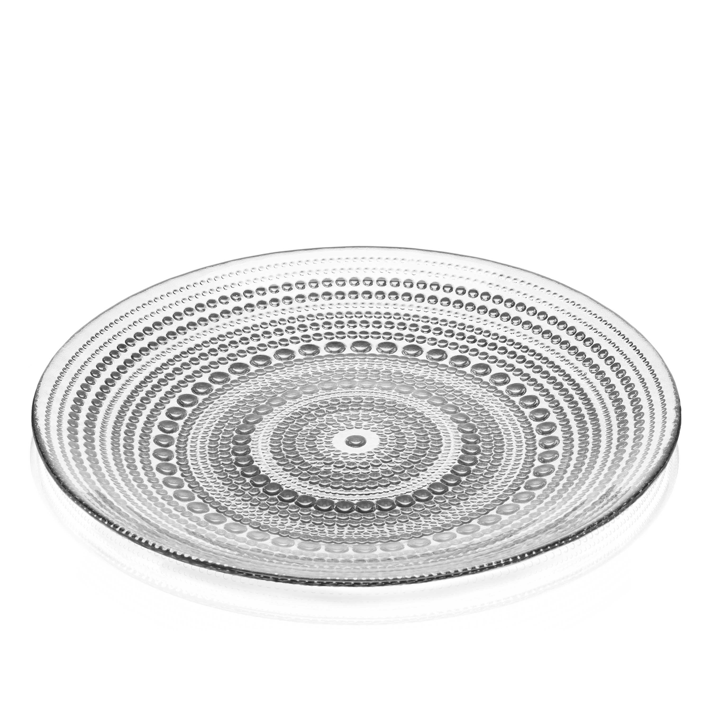 Тарелка сервировочная Ardesto Verbena 20,7 см Прозрачный/Серый (AR5033) - фото 2 Тарелка сервировочная Ardesto Verbena 20,7 см Прозрачный/Серый (AR5033) - фото 2