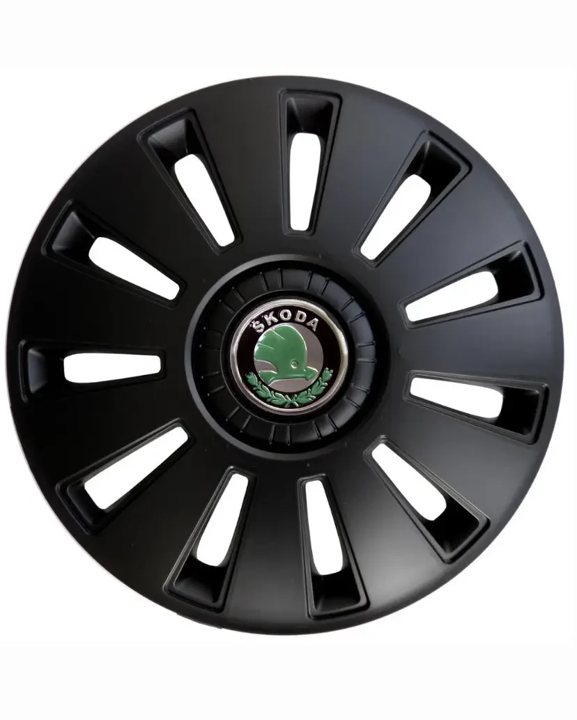 Ковпак колісний REX Skoda R16 4 шт. Чорний Ковпак колісний REX Skoda R16 4 шт. Чорний