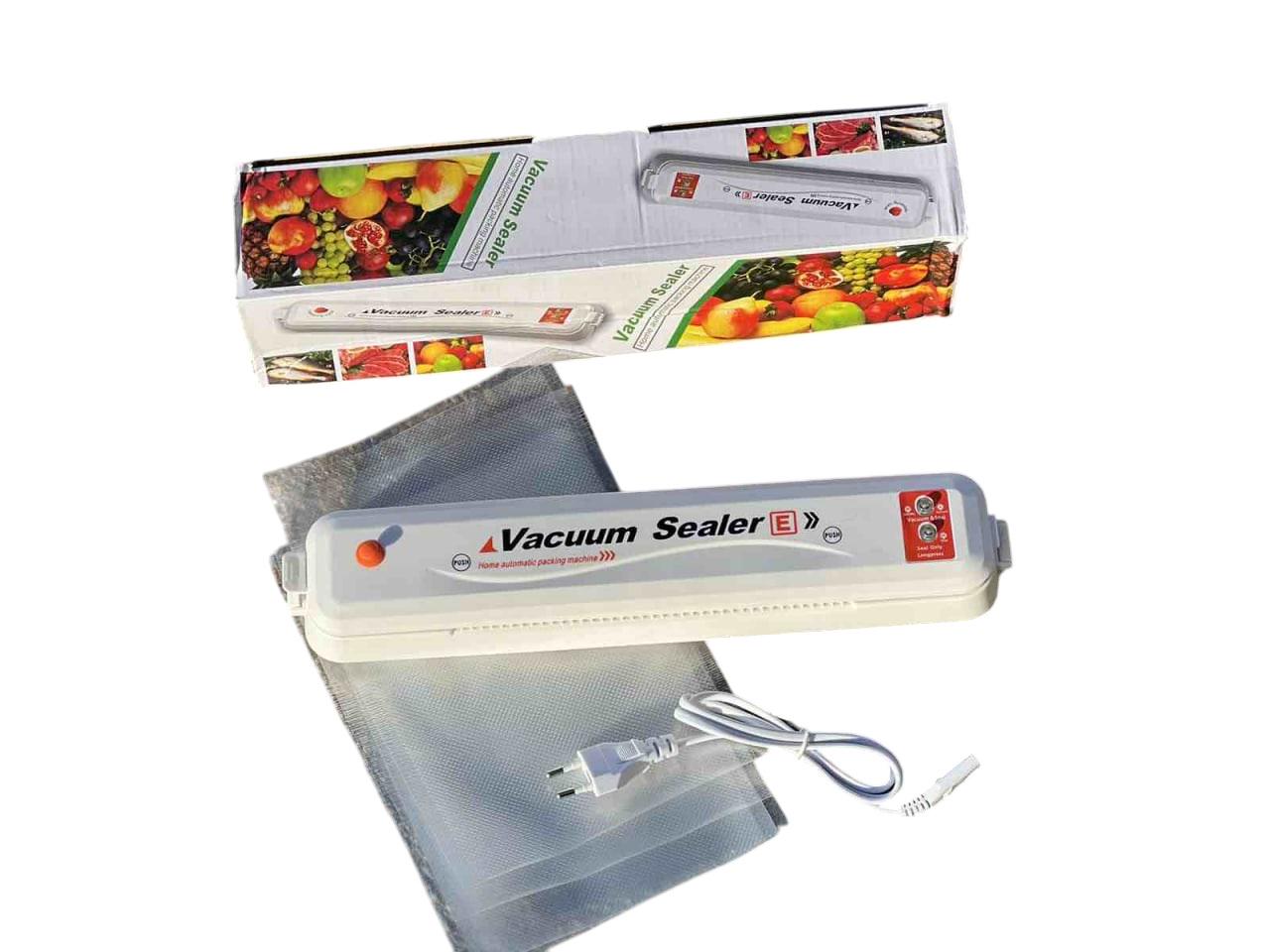 Пакувальник вакуумний для харчових продуктів Freshness автоматичний Білий - фото 2 Пакувальник вакуумний для харчових продуктів Freshness автоматичний Білий - фото 2