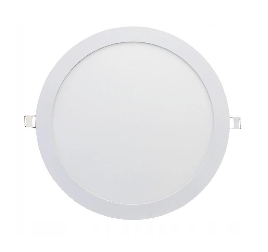 Світлодіодний світильник врізний TechnoSystems TNSy Round Downlight 24W 220V 1700L 4000K Alum