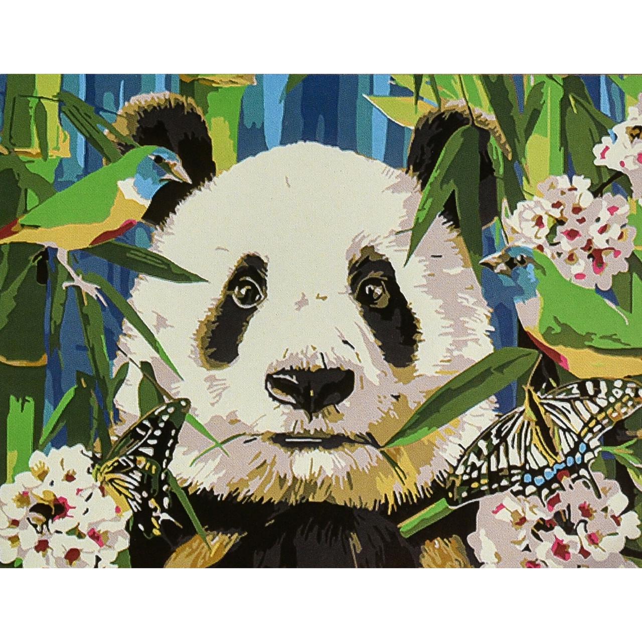 Картина по номерам Strateg Премиум Милый гигант 30х40 см (SS1210)