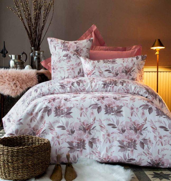 Постельное белье Issimo Home Digital Ninna сатин 200x220 см Pink (2000022279215)