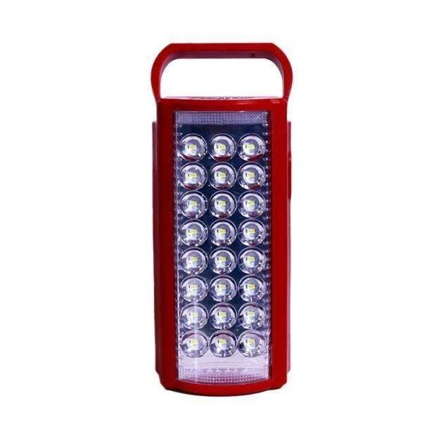 Фонарь с повербанком Almina 2606L на 24 Led Красный (19490336) - фото 4