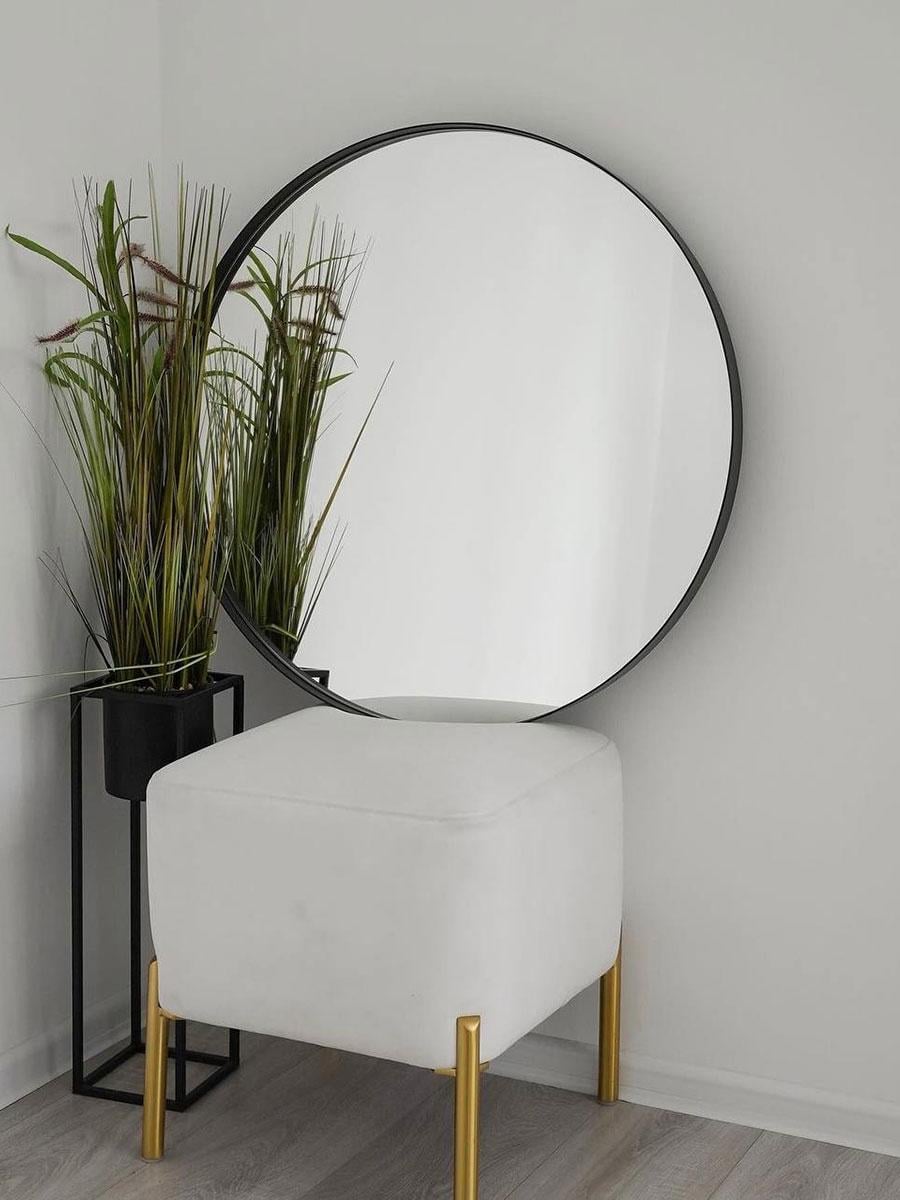 Зеркало круглое с подсветкой Range Frame M 80х80 см (10024M-8080stW)