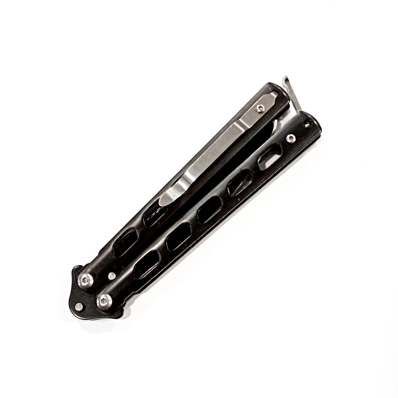 Ніж-метелик A1009 Чорний (33911) - фото 2 Ніж-метелик A1009 Чорний (33911) - фото 2