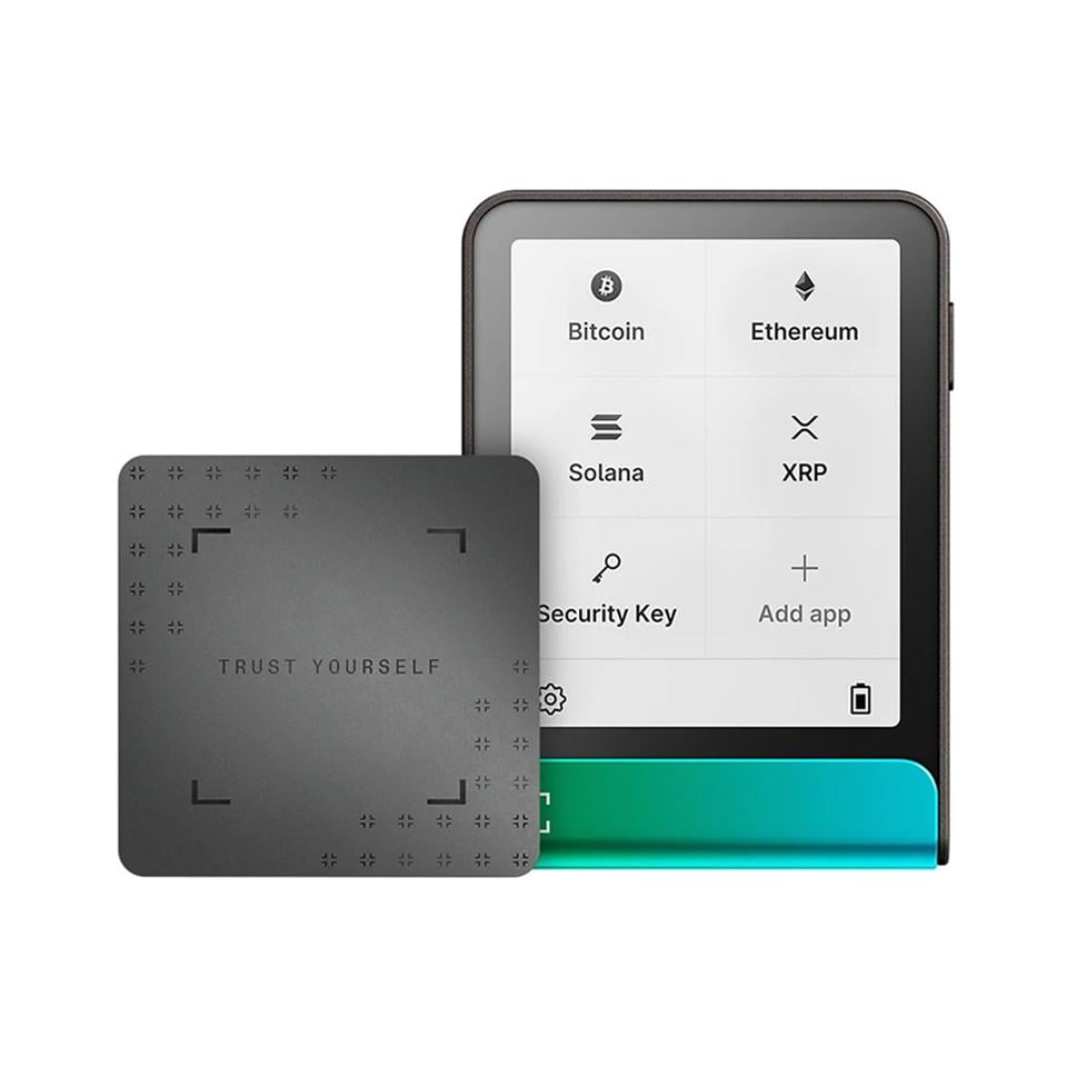 Кошелек для криптовалют Ledger Flex Oxidate Green/Recovery Key 2026 (34011709)