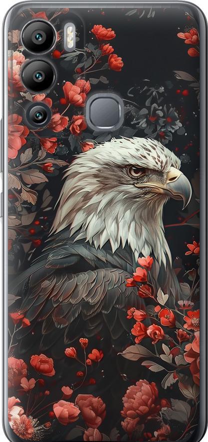 Чехол на Infinix Hot 12i Цветочный страж (6102u-2863-42517)