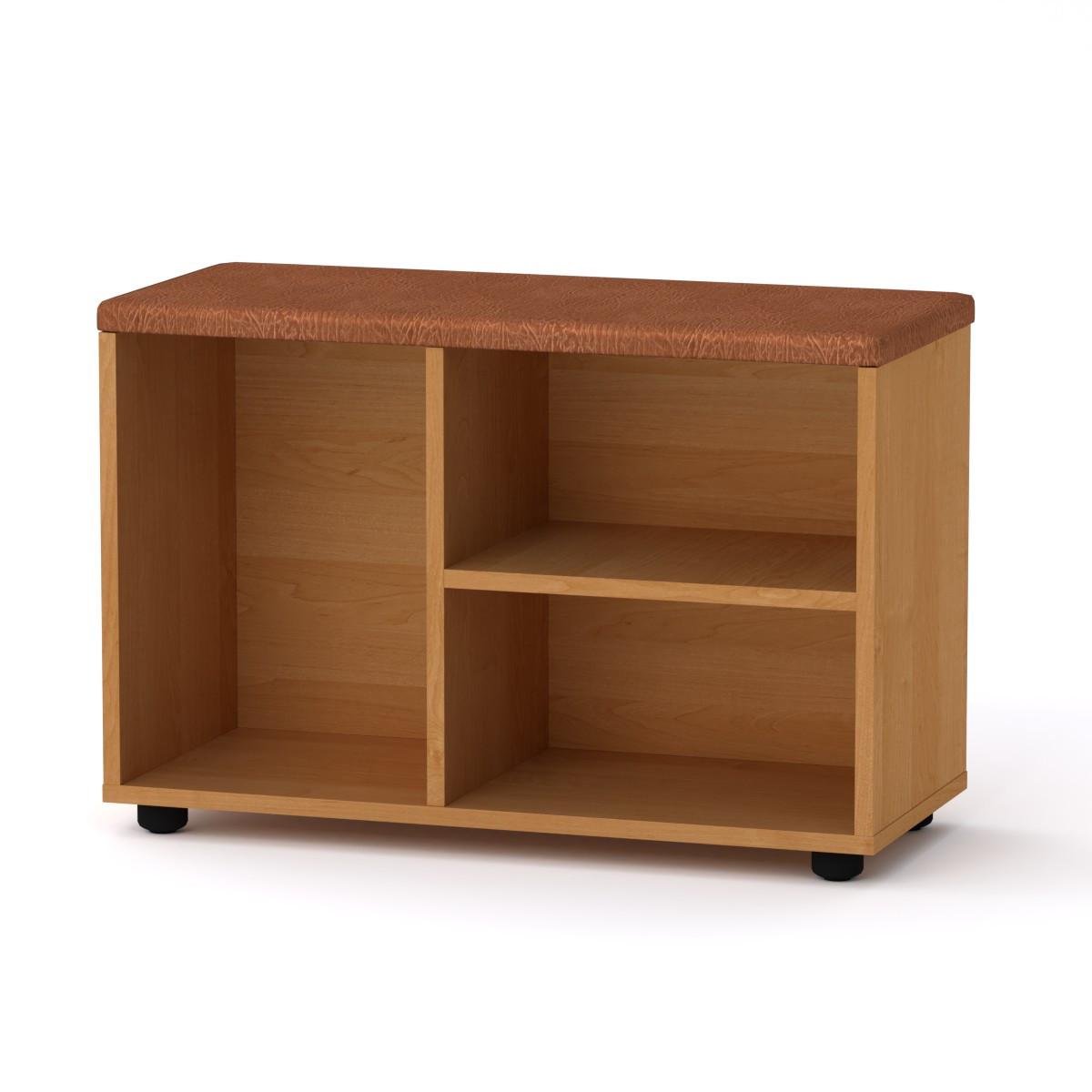 Тумба под обувь Компанит SC-18 70х30х46,5 см Ольха (28459149) - фото 1 Тумба под обувь Компанит SC-18 70х30х46,5 см Ольха (28459149) - фото 1