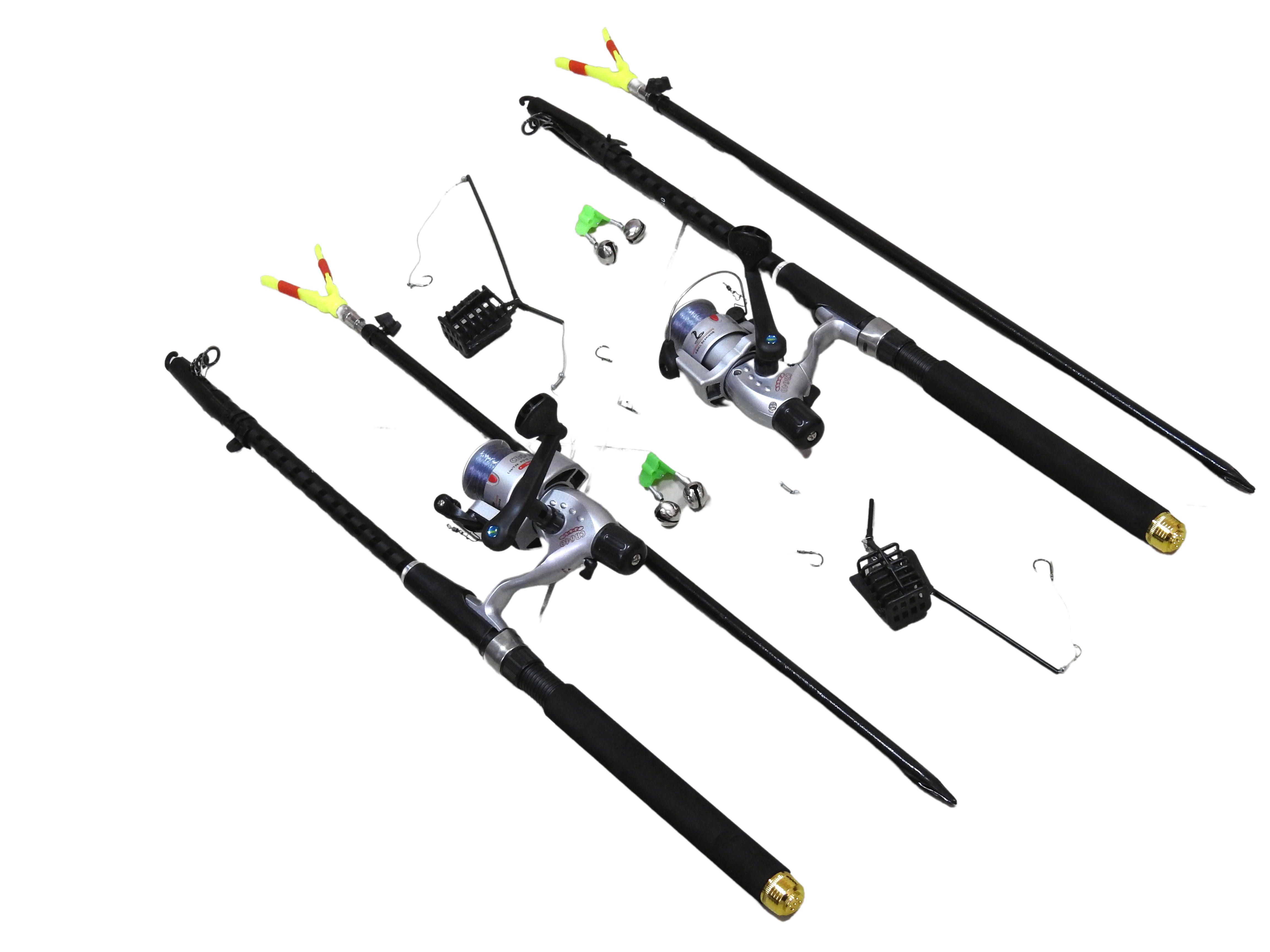 Спиннинги Armor 2,7 м с катушками CB640 в сборе 2 шт.