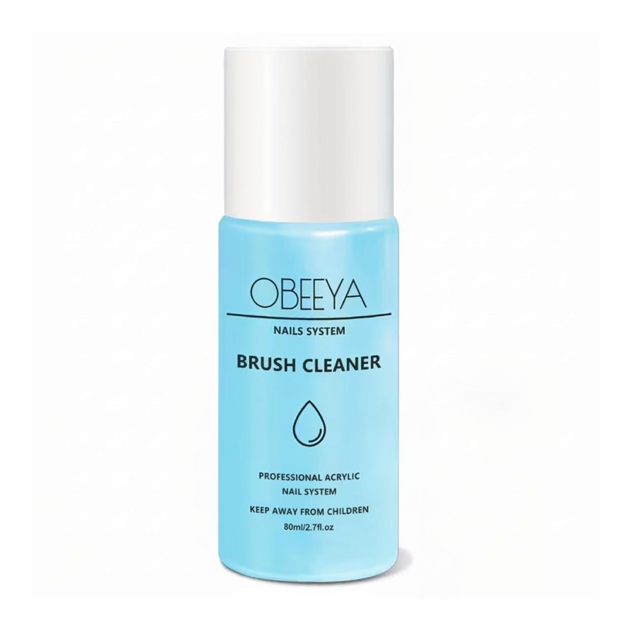 Средство для очистки кистей OBEEYA BRUSH CLEANER для гель-лака и акриловых ногтей 80 мл (2789654153)