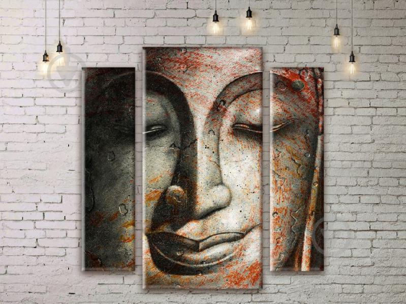 Модульная картина Будда ADJ0144 размер 55 х 70 см