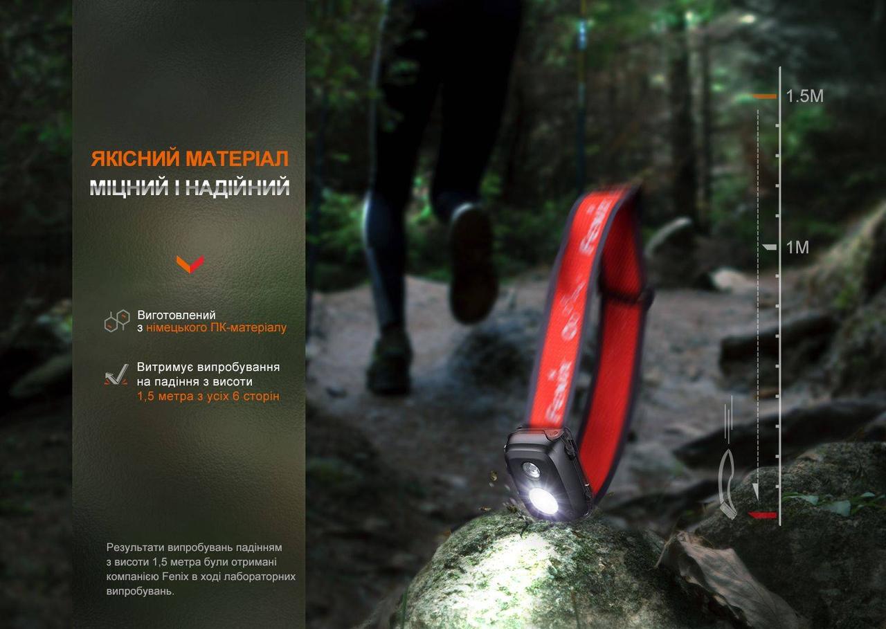 Фонарь налобный Fenix HL16 AAA Светло-зеленый (2306744395) - фото 7