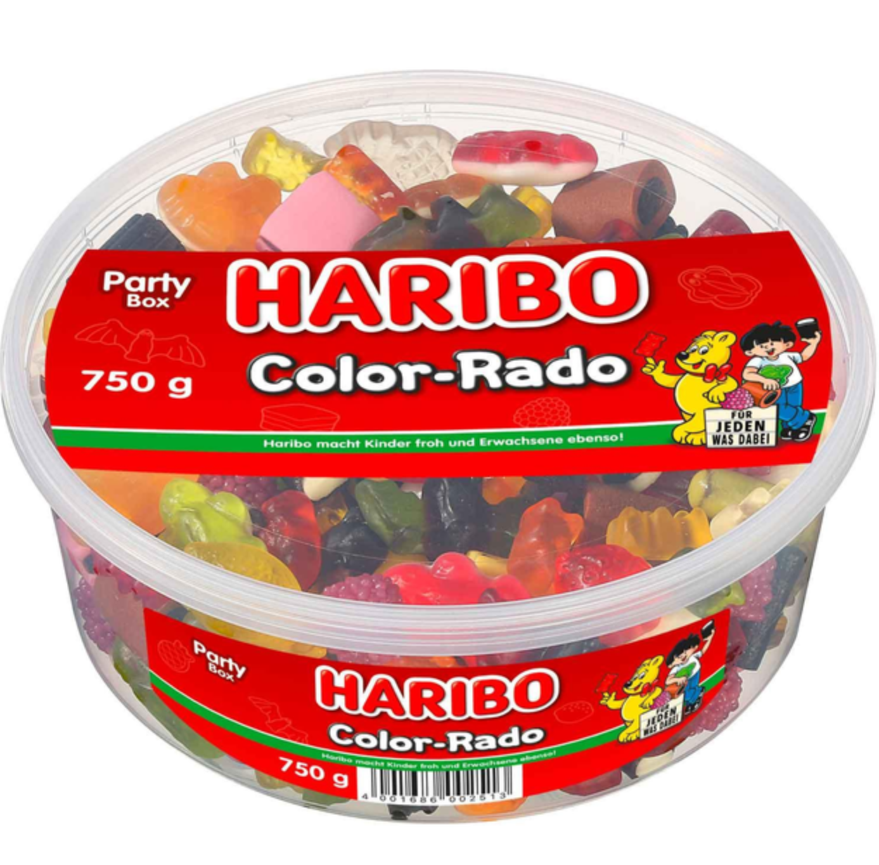 Конфеты желейные Haribo Color-Rado 750 г (2528967342)
