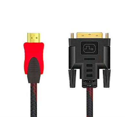 Кабель DVI-HDMI HDMI-DVI сумісний з високошвидкісним HDTV та цифровим аудіокабелем DVI 1,5 м (2221188310) - фото 4