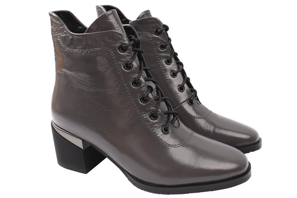 Ботильоны женские Lady Marcia из кожи на большом каблуке р. 38 Серый (209-20DH) Ботильоны женские Lady Marcia из кожи на большом каблуке р. 38 Серый (209-20DH)