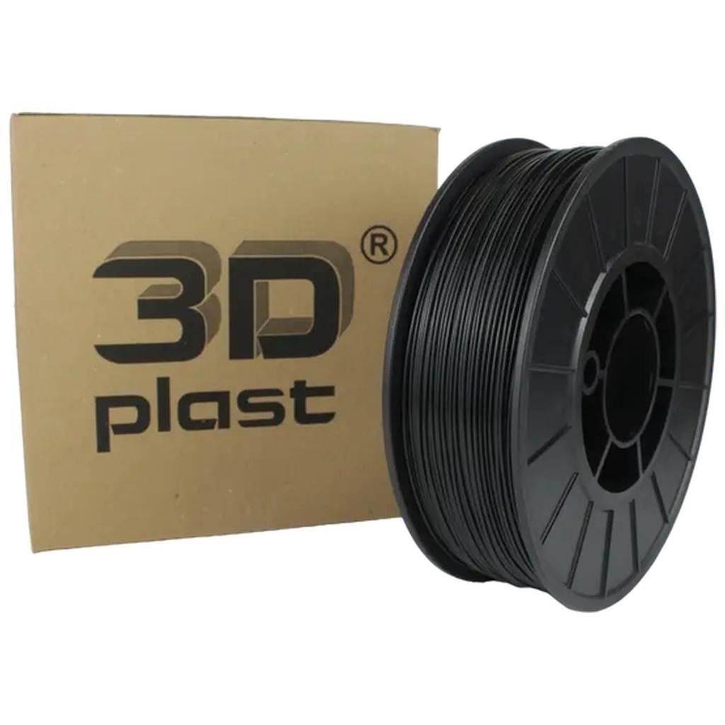 Пластик для 3D-принтера 3Dplast PLA 1,75 мм 3 кг Black (3DPLA1753BLK)