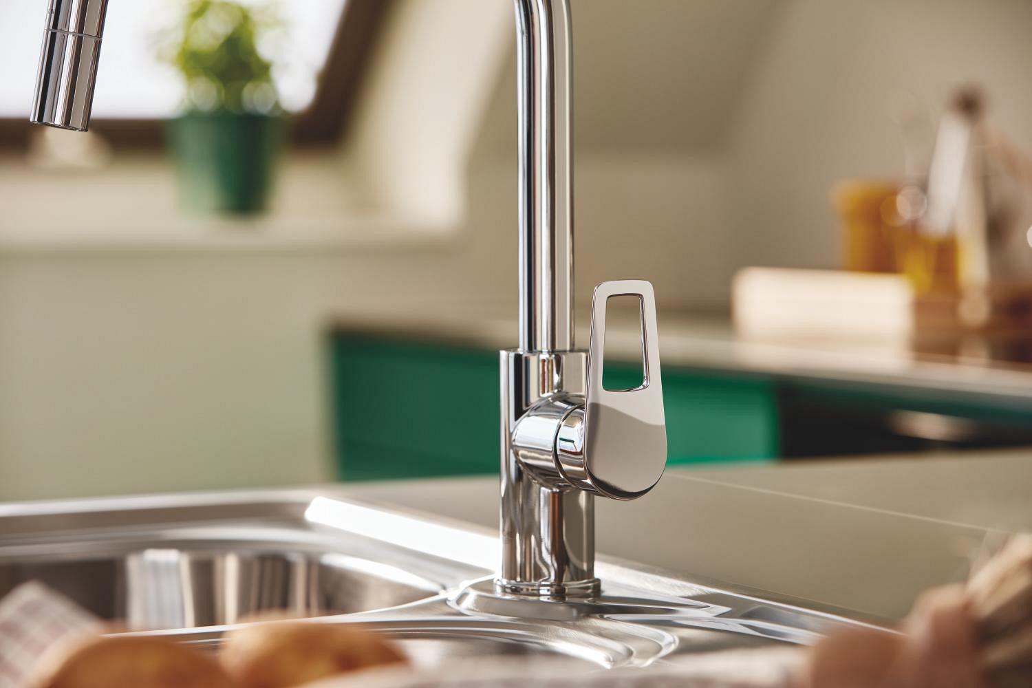 Змішувач для кухні Grohe BauLoop одноважільний (30543000) - фото 7