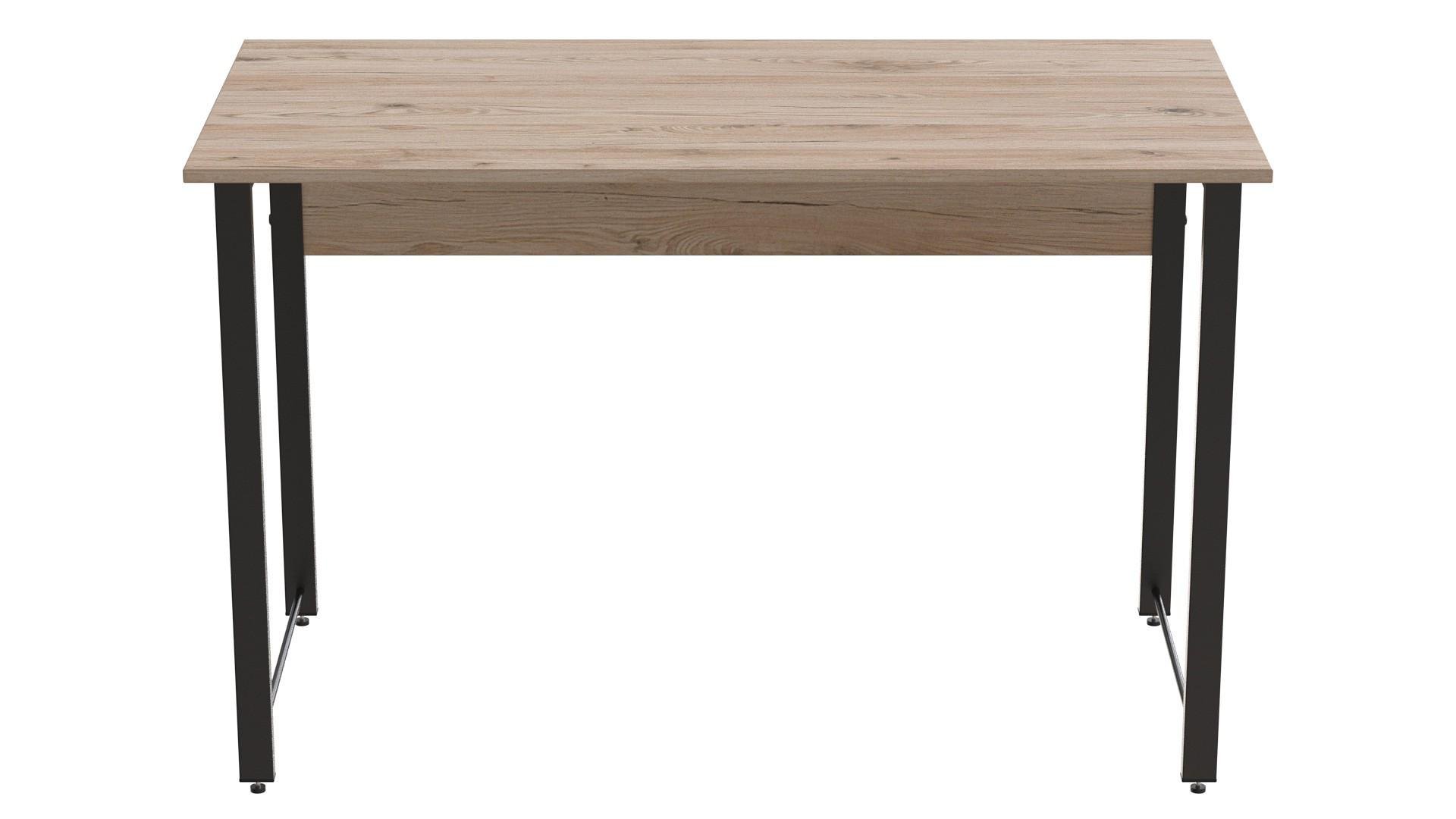 Комп'ютерний стіл Ferrum-decor Курт ДСП 16 мм 75x140x70 см Чорний/Дуб Сан-Маріно (FRD-103945) - фото 6 Комп'ютерний стіл Ferrum-decor Курт ДСП 16 мм 75x140x70 см Чорний/Дуб Сан-Маріно (FRD-103945) - фото 6