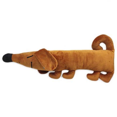 Декоративная подушка Собака 60 см Шоколадный (378195)